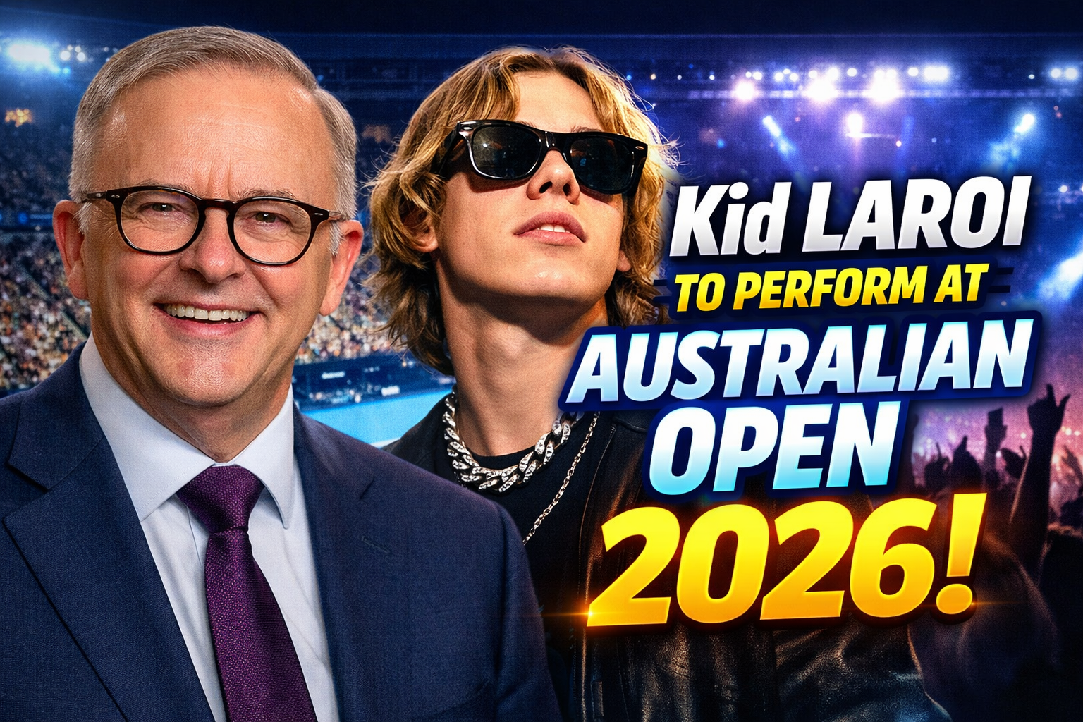 Kid Laroi to Perform at Australian Open 2026 Full Music Lineup and Melbourne Park Concert Details
