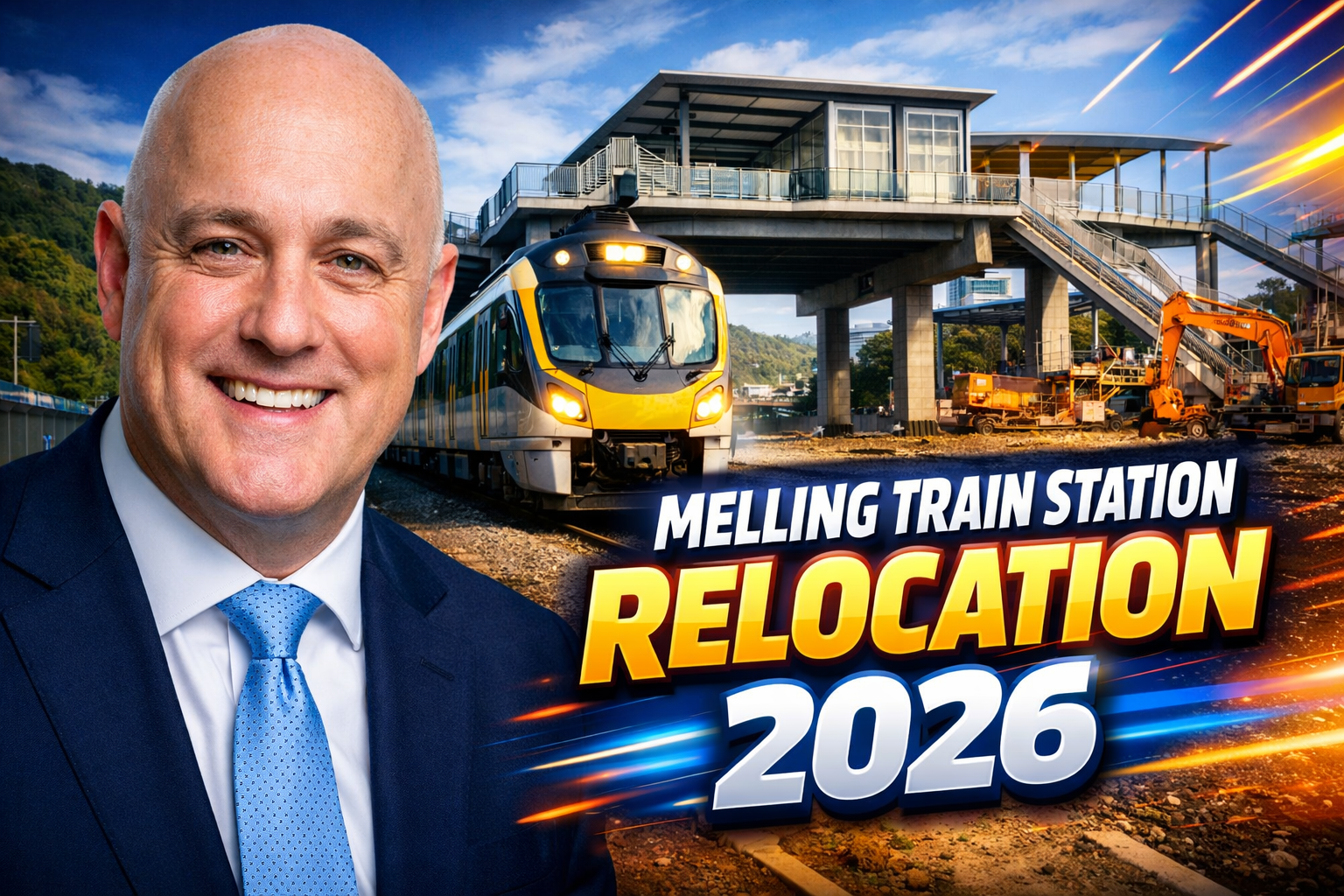 Melling Train Station Relocation 2026 New Park-and-Ride Project Aims to Ease Congestion