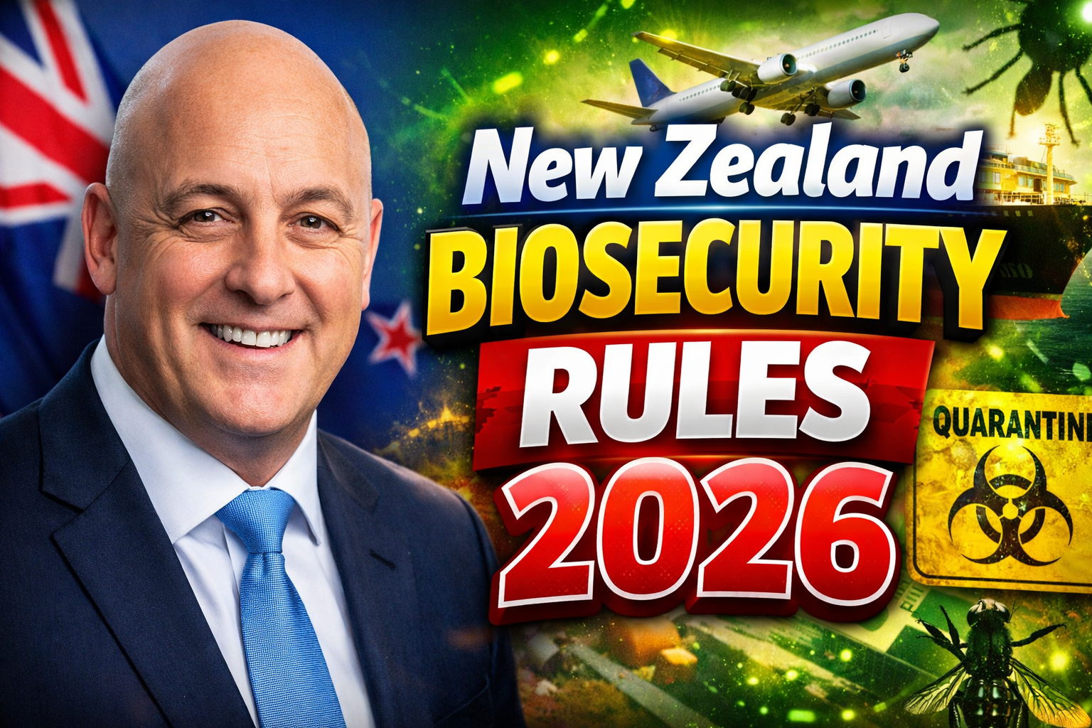 New Zealand Biosecurity Rules 2026 New Entry Requirements for International Travellers Explained