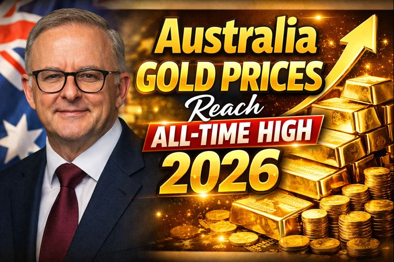Australia Gold Prices Reach All-Time High 2026 What’s Driving the Surge