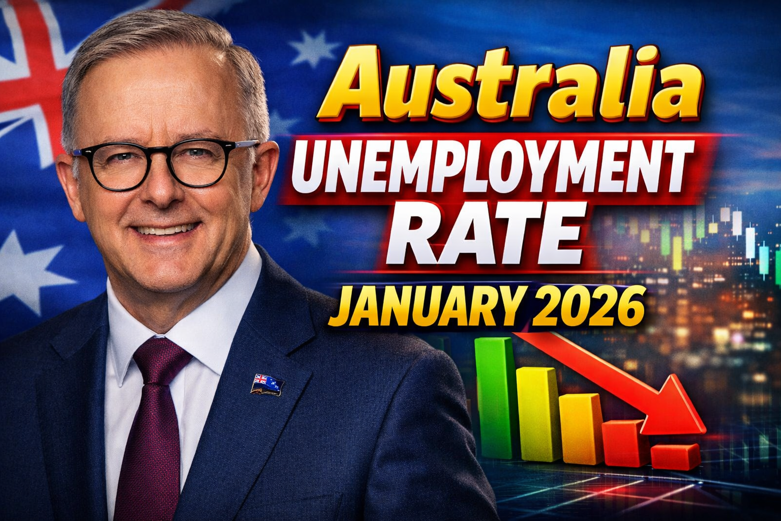Australia Unemployment Rate January 2026 Latest ABS Labour Force Statistics
