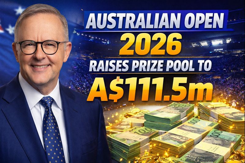 Australian Open 2026 Raises Prize Pool to A$111.5m — Player Complaints, Coco Gauff and Key Reactions