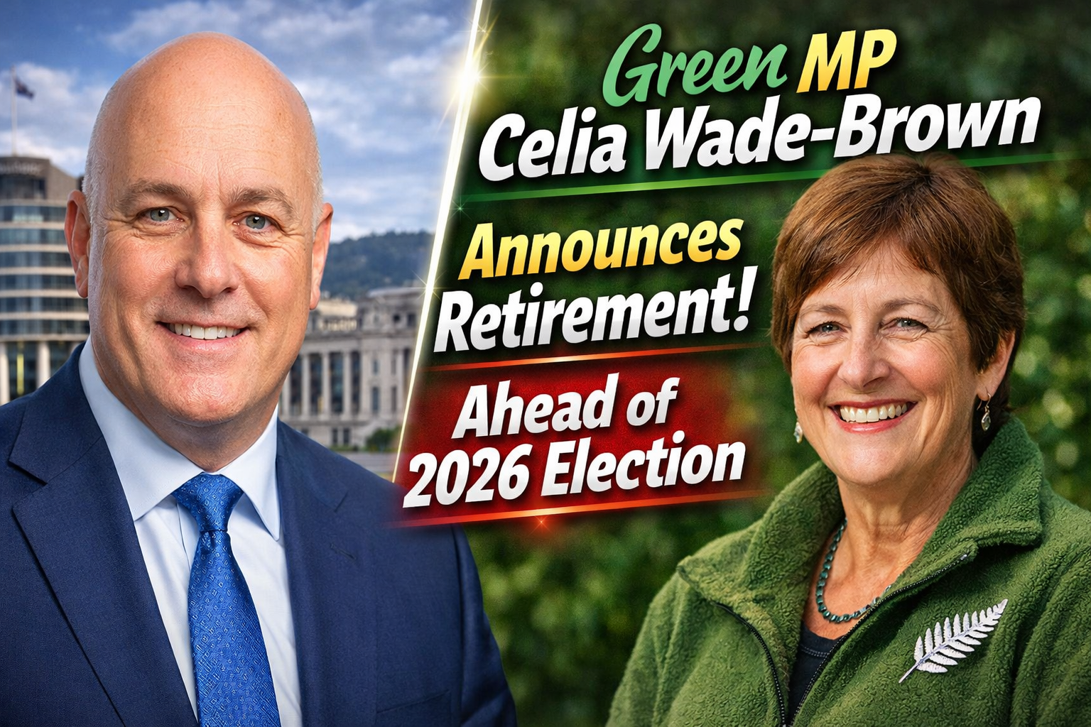 Green MP Celia Wade-Brown Announces Retirement Ahead of 2026 Election