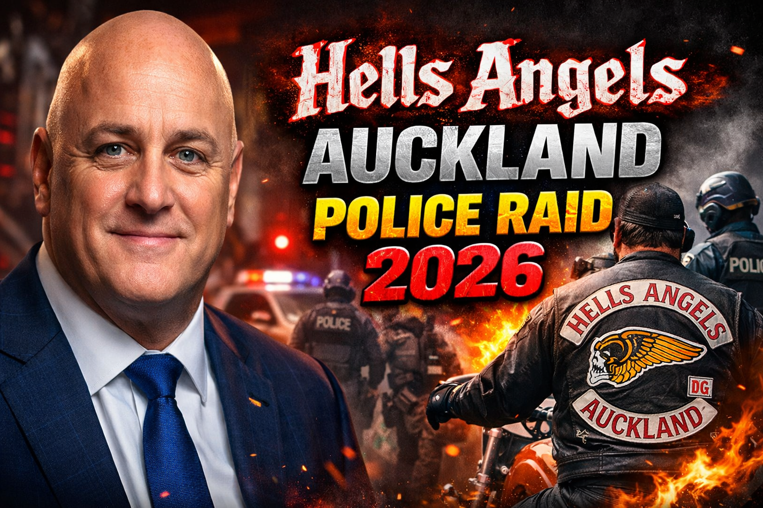 Hells Angels Auckland Police Raid 2026 NZ Authorities Step Up Gang Crackdown