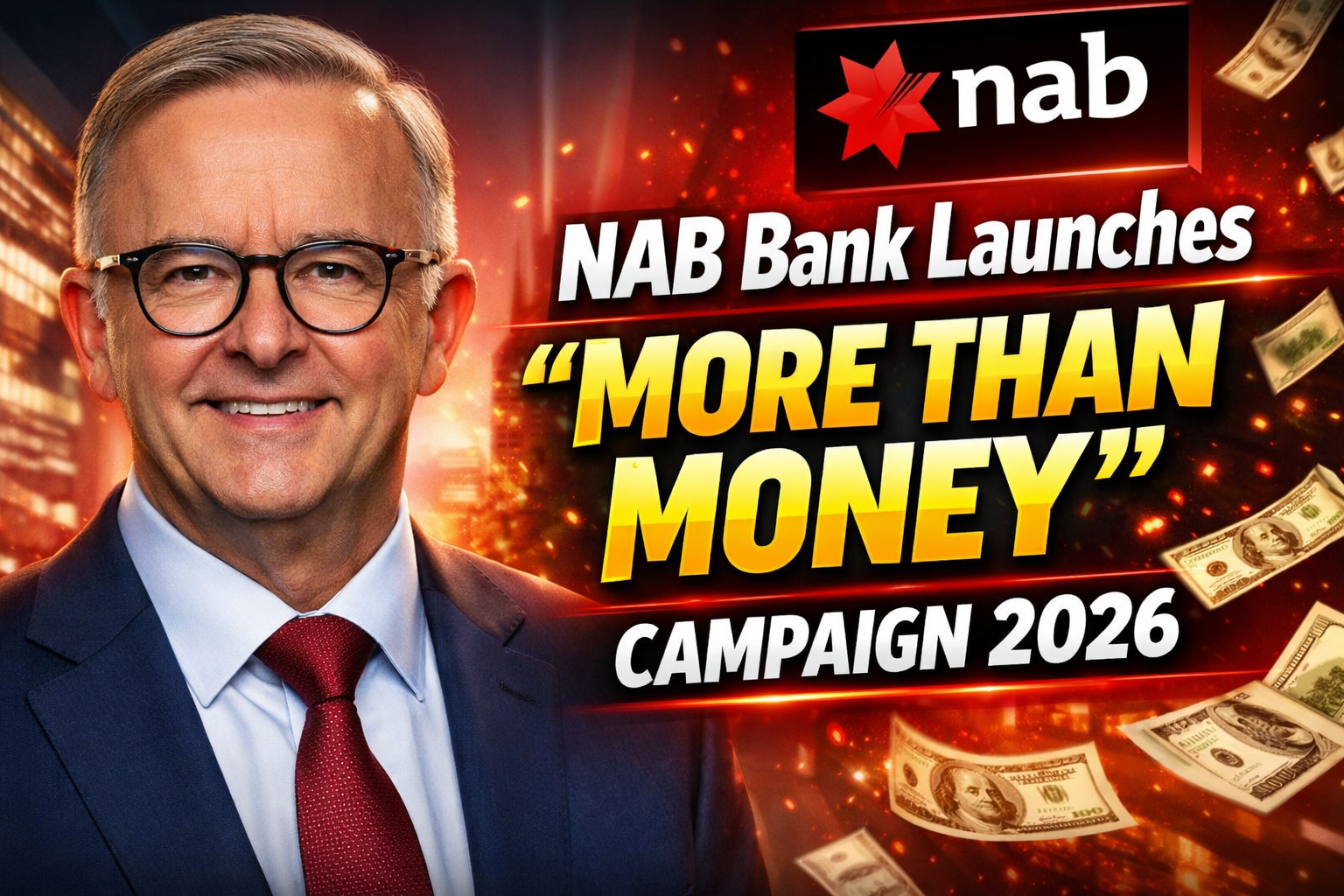 NAB Bank Launches “More Than Money” Campaign 2026 Strategy, Message, and Impact