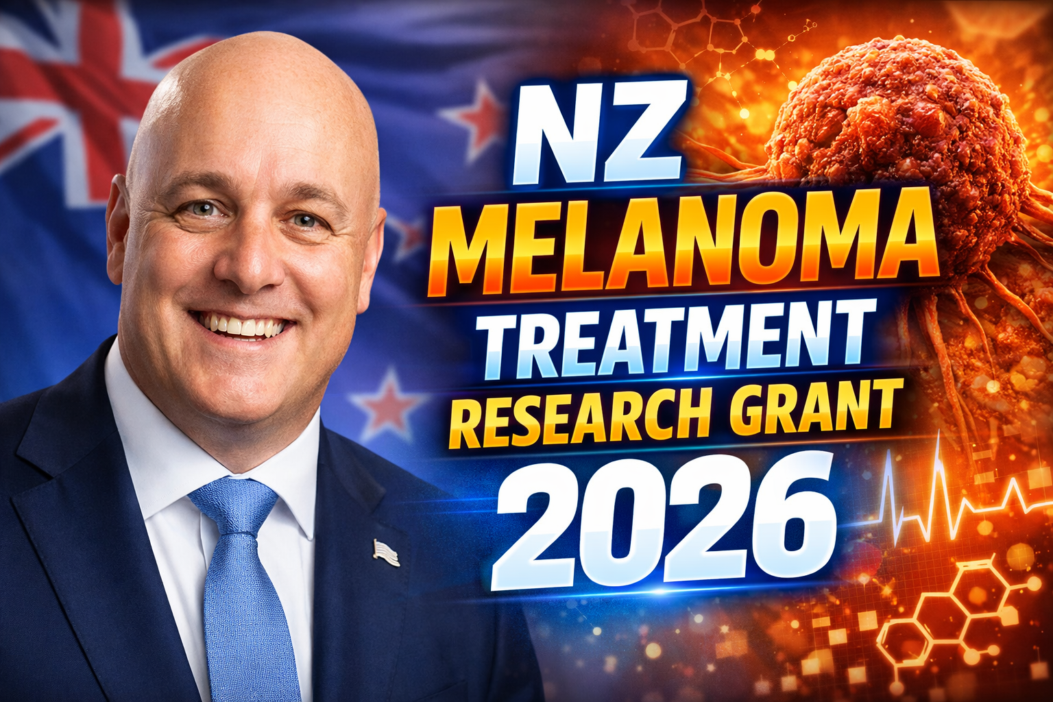 NZ melanoma treatment research grant 2026 new clinical trials offer hope to patients