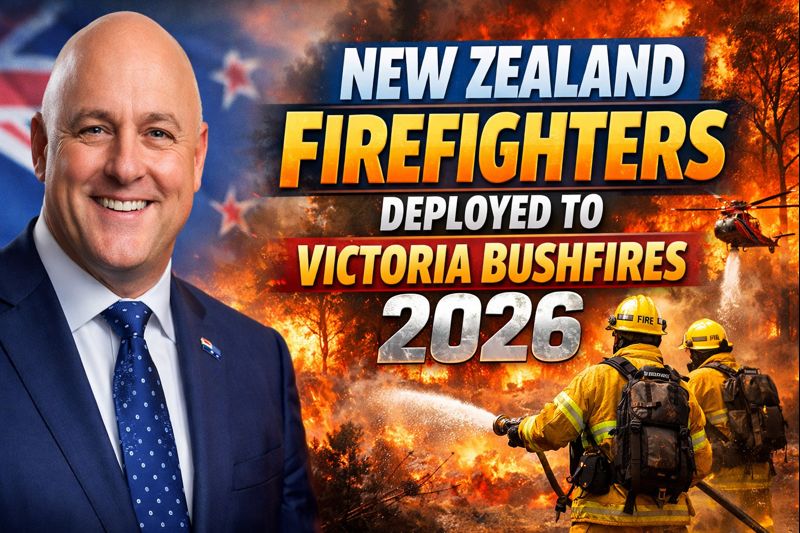 New Zealand Firefighters Deployed to Victoria Bushfires 2026 Emergency Response & Support Details