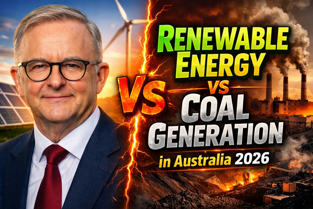 Renewable Energy vs Coal Generation in Australia 2026 What’s Changing in the National Grid (2)