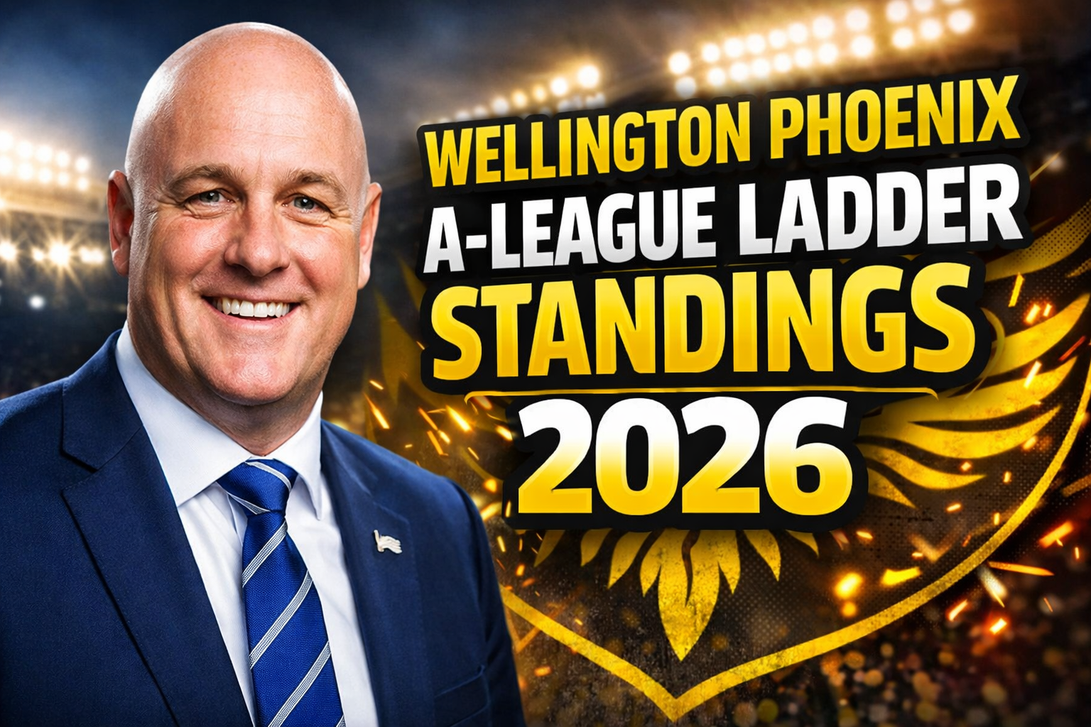 Wellington Phoenix A-League Ladder Standings 2026 – Latest Position & Points Update