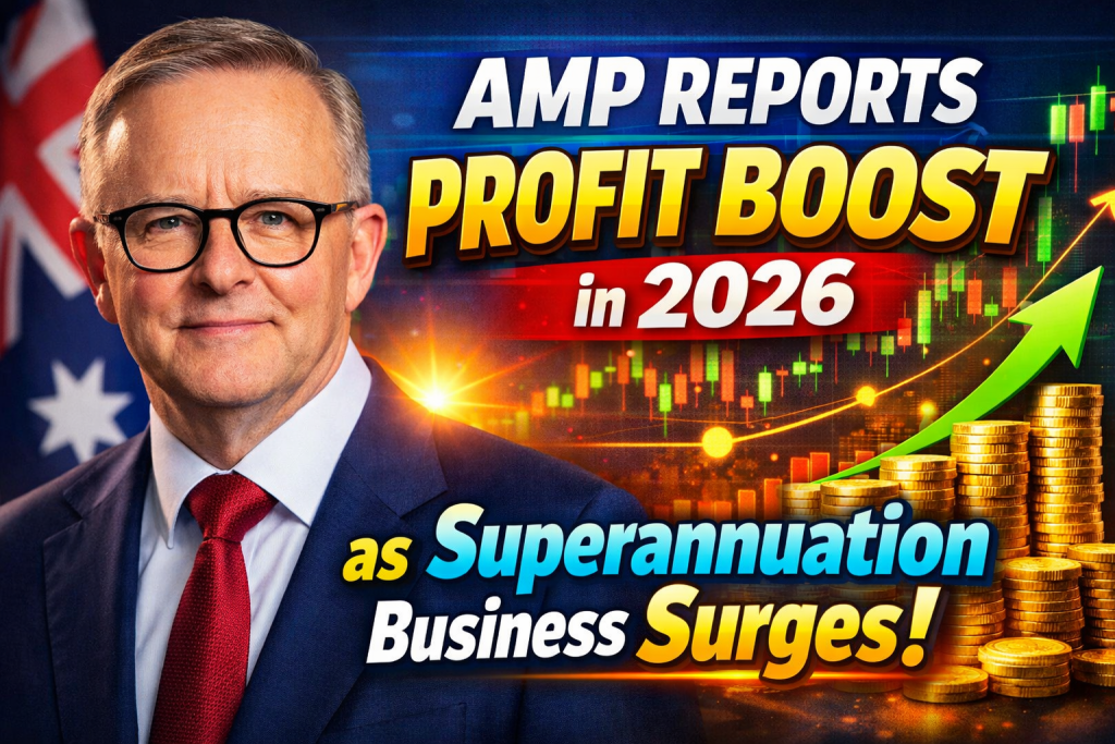 AMP Reports Profit Boost in 2026 as Superannuation Business Surges