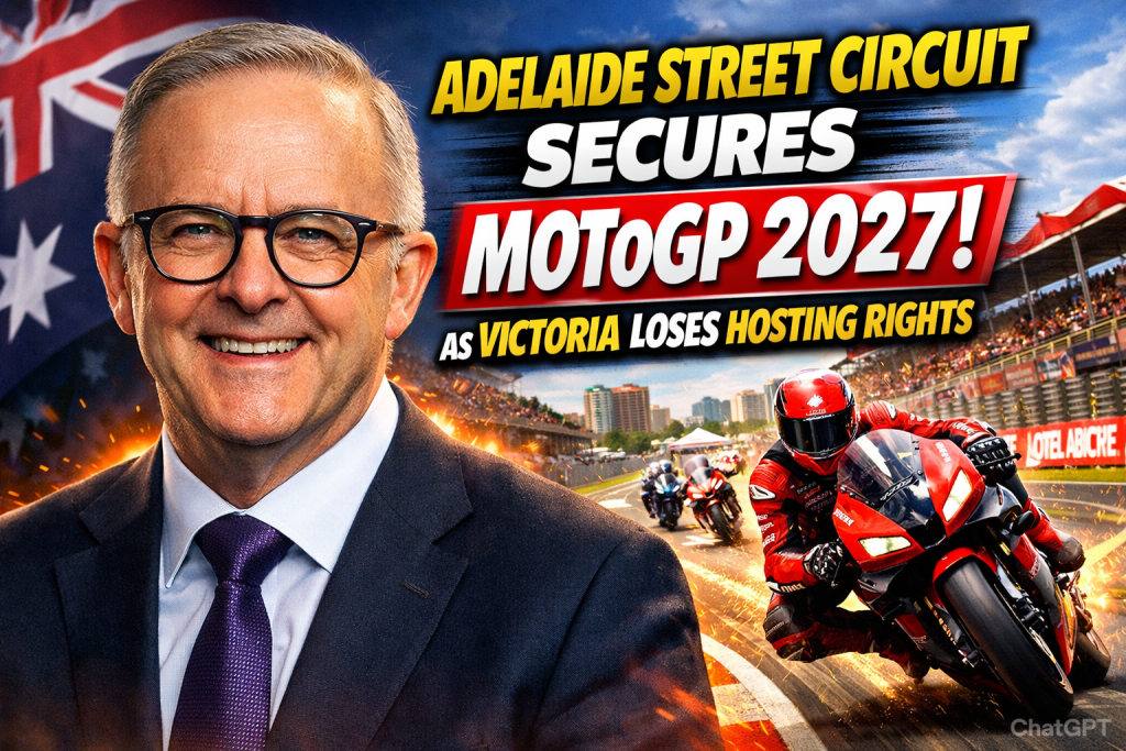 Adelaide Street Circuit Secures MotoGP 2027 as Victoria Loses Hosting Rights