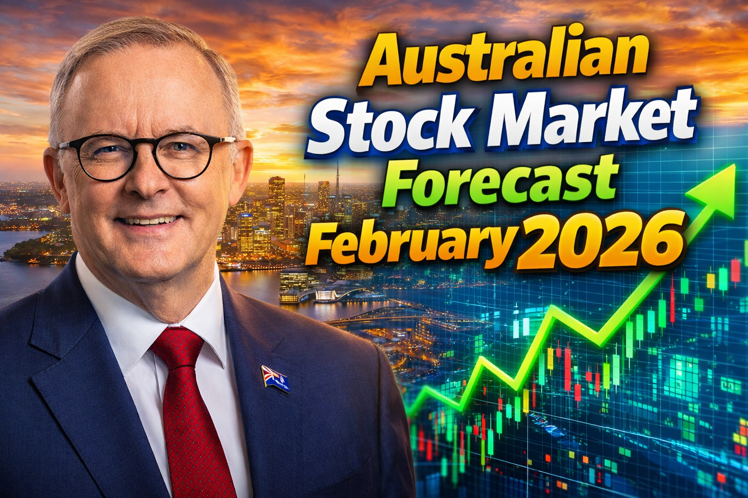 Australian Stock Market Forecast February 2026 ASX 200 Energy and Gold Shares in Focus Today