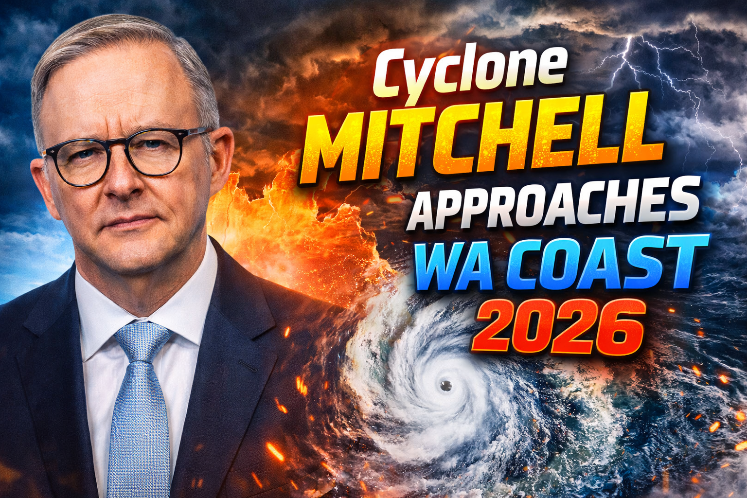 Cyclone Mitchell Approaches WA Coast 2026 Emergency Alerts and Preparedness Guide