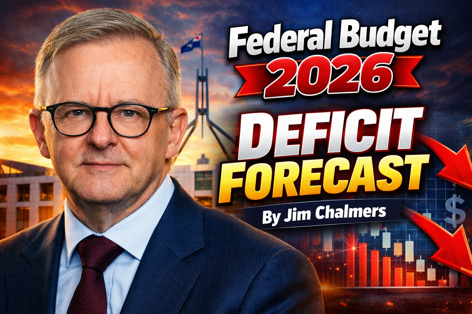 Federal Budget 2026 Deficit Forecast by Jim Chalmers Key Figures, Risks and Economic Impact