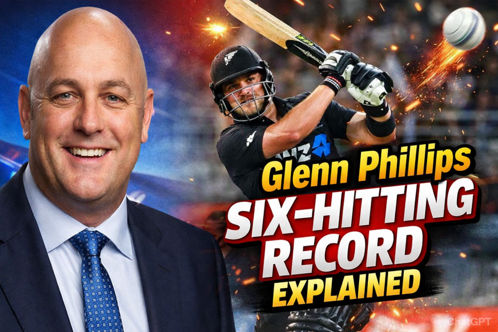 Glenn Phillips Six-Hitting Record Explained NZ’s Most Explosive T20 Batter