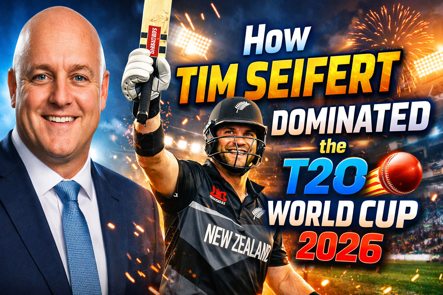 How Tim Seifert Dominated the T20 World Cup 2026 Innings Breakdown & Key Stats