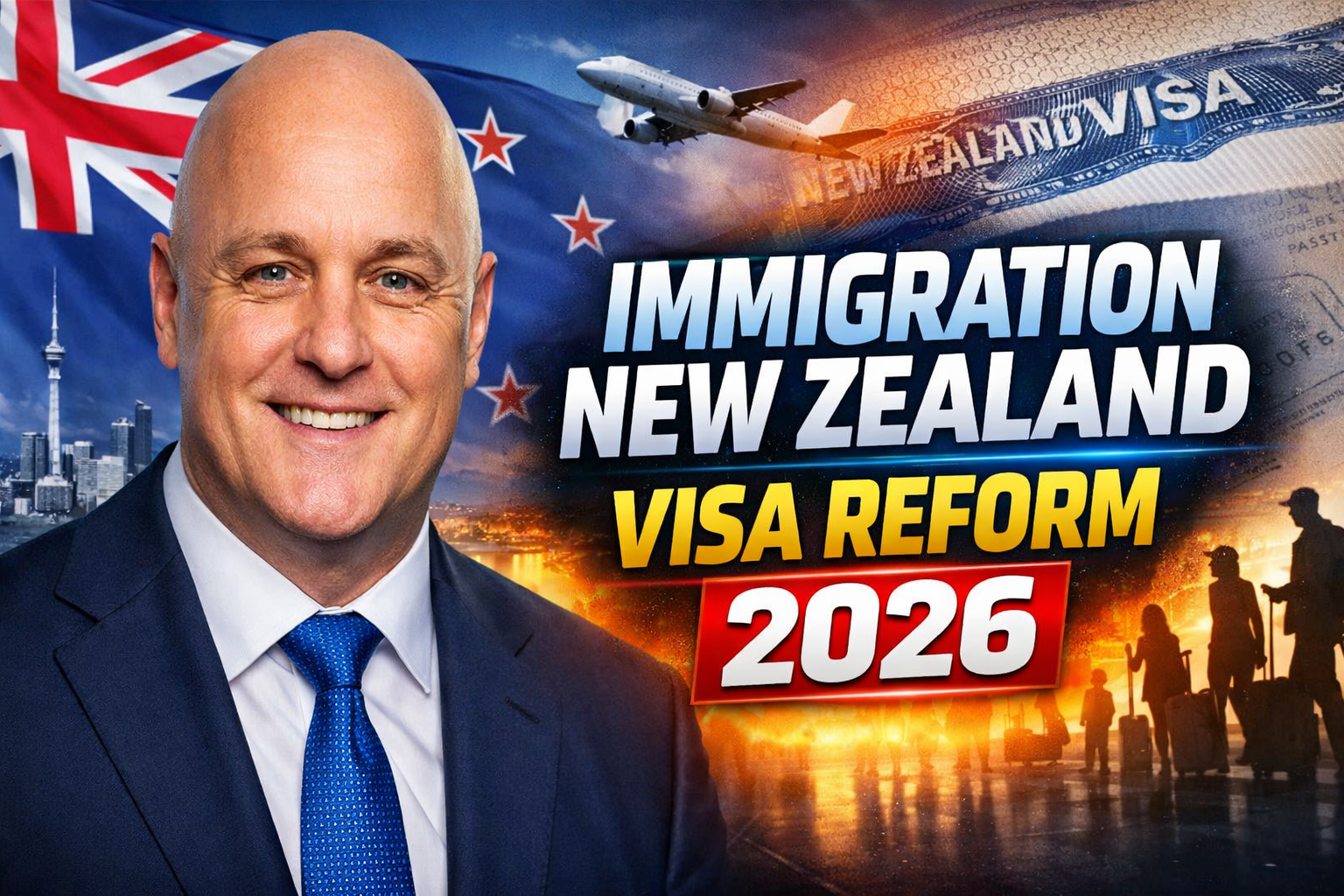 Immigration New Zealand Visa Reform 2026 New Employment Conditions for Open Work Visa Holders Effective April 20