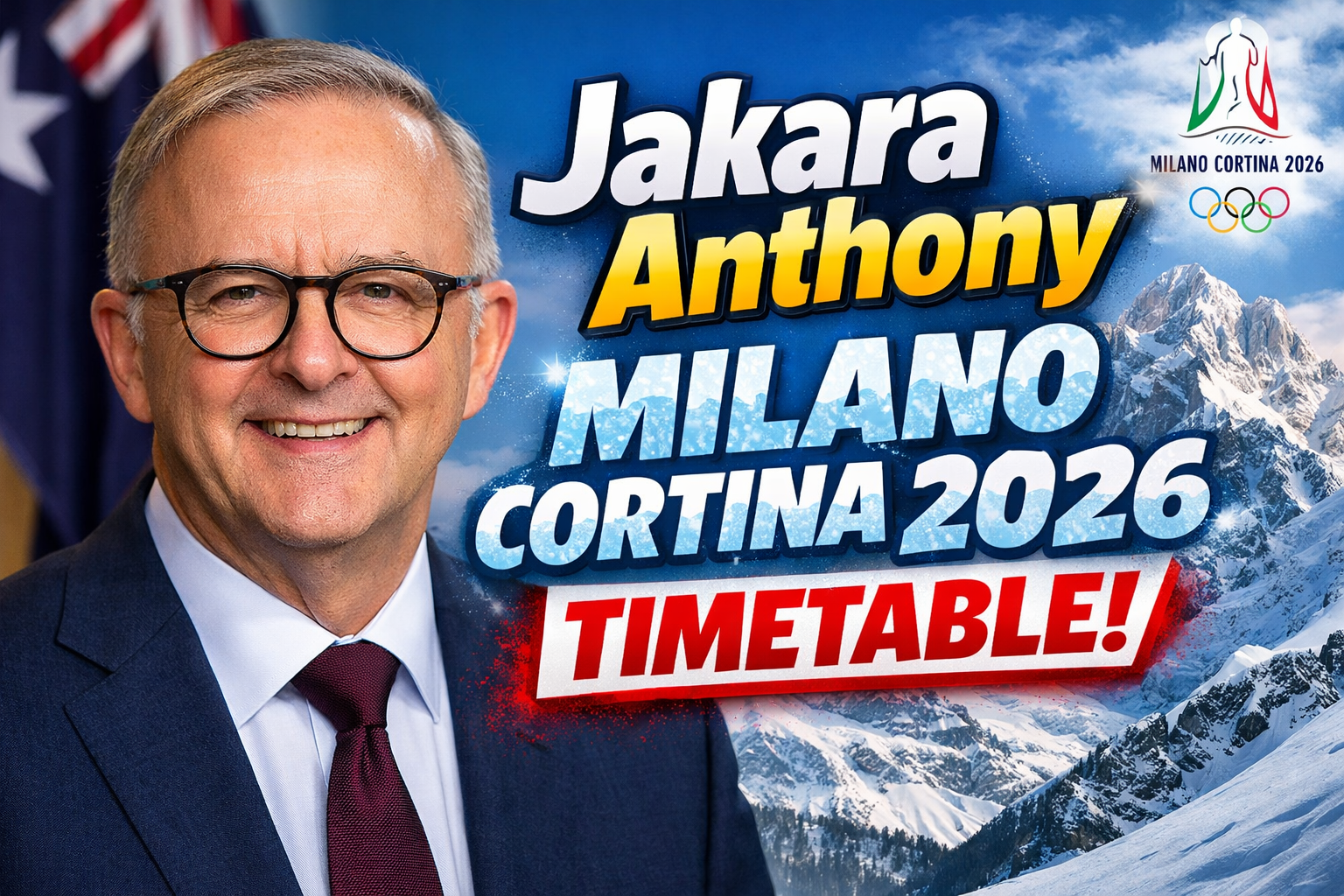 Jakara Anthony Milano Cortina 2026 Timetable – Women’s Moguls & Dual Moguls Schedule