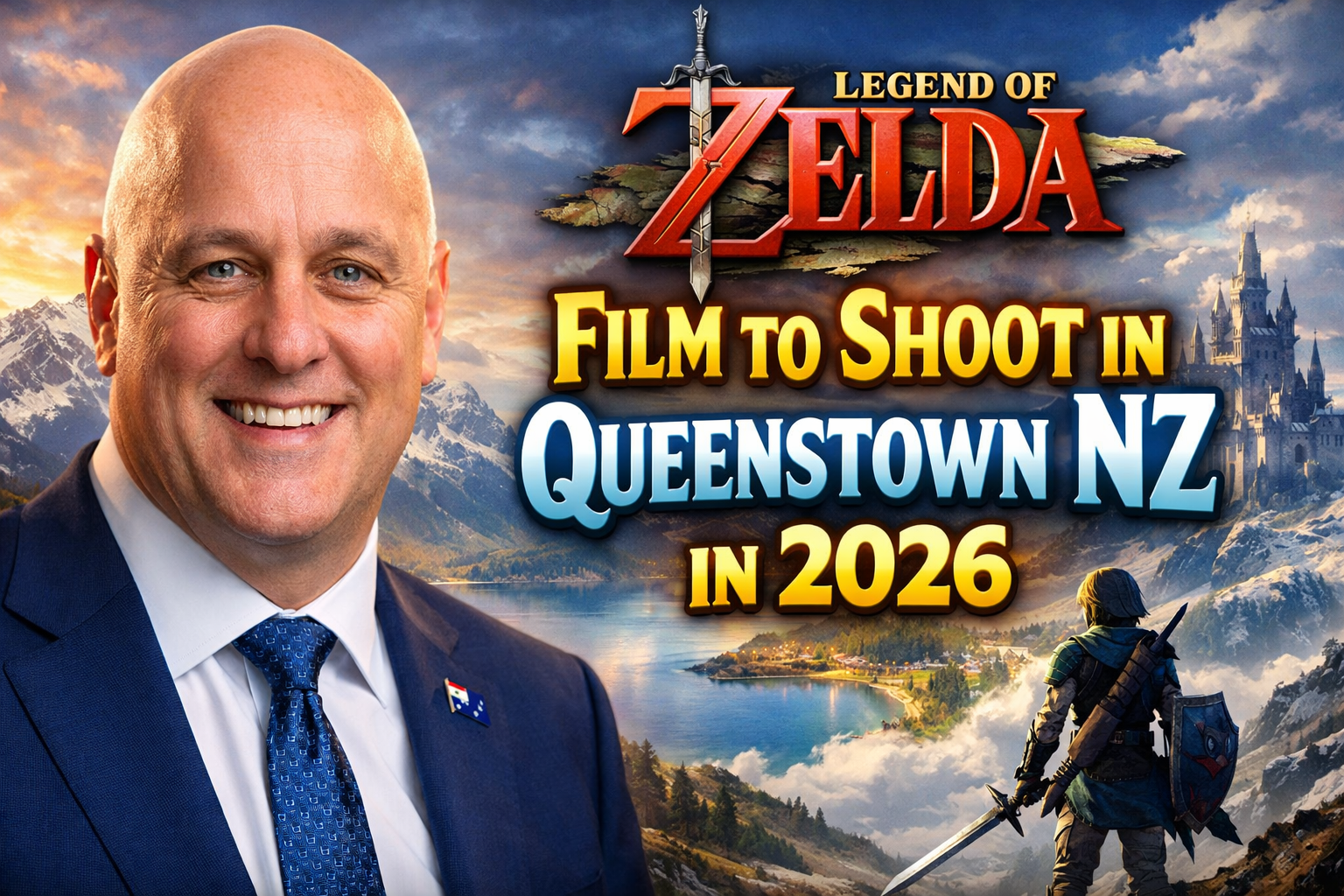Legend of Zelda Film to Shoot in Queenstown NZ in 2026 — Locations Revealed