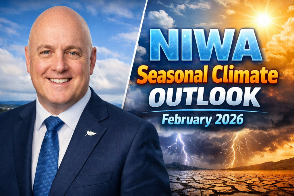 NIWA Seasonal Climate Outlook February 2026 New Zealand Weather Forecast and Key Trends