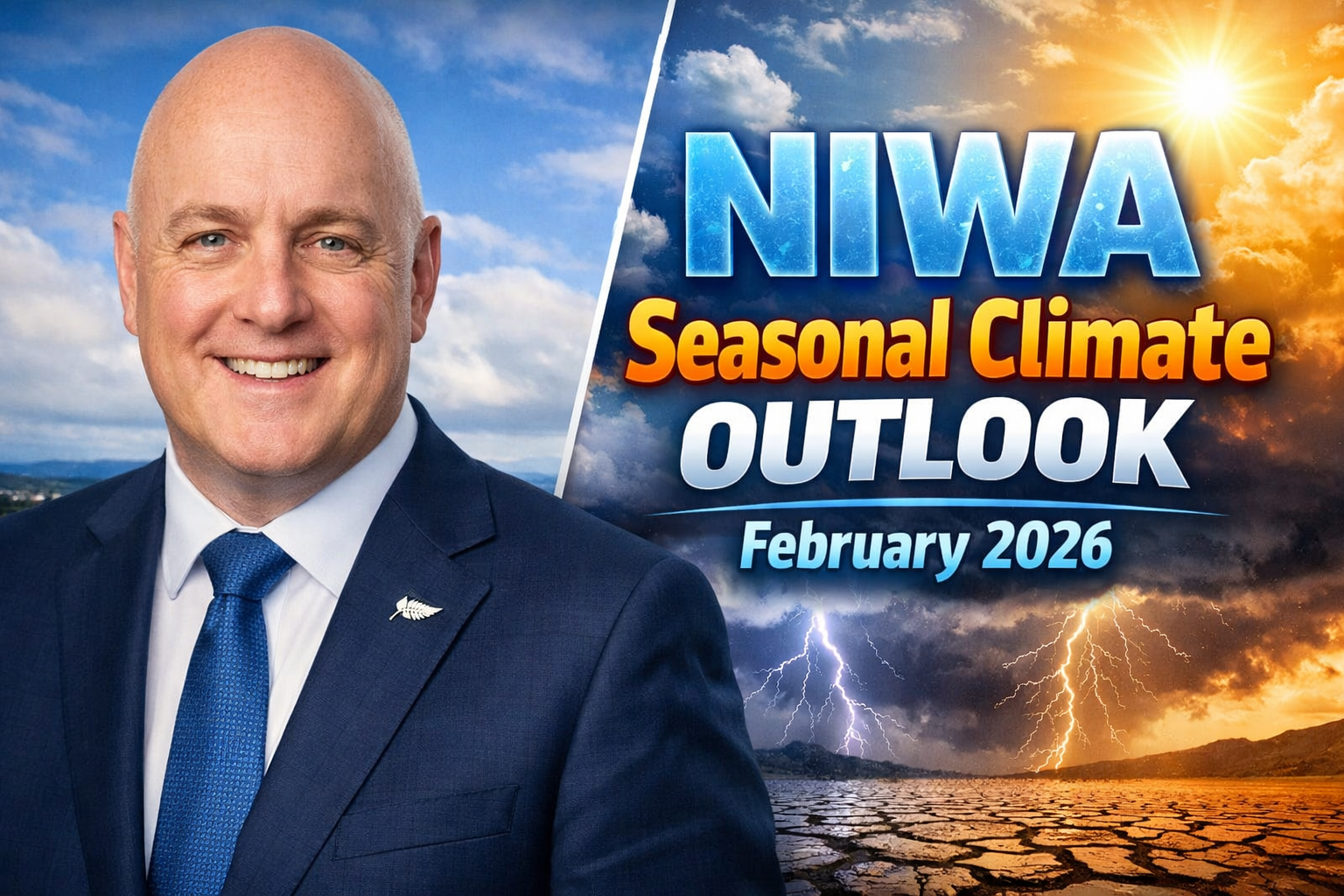 NIWA Seasonal Climate Outlook February 2026 New Zealand Weather Forecast and Key Trends