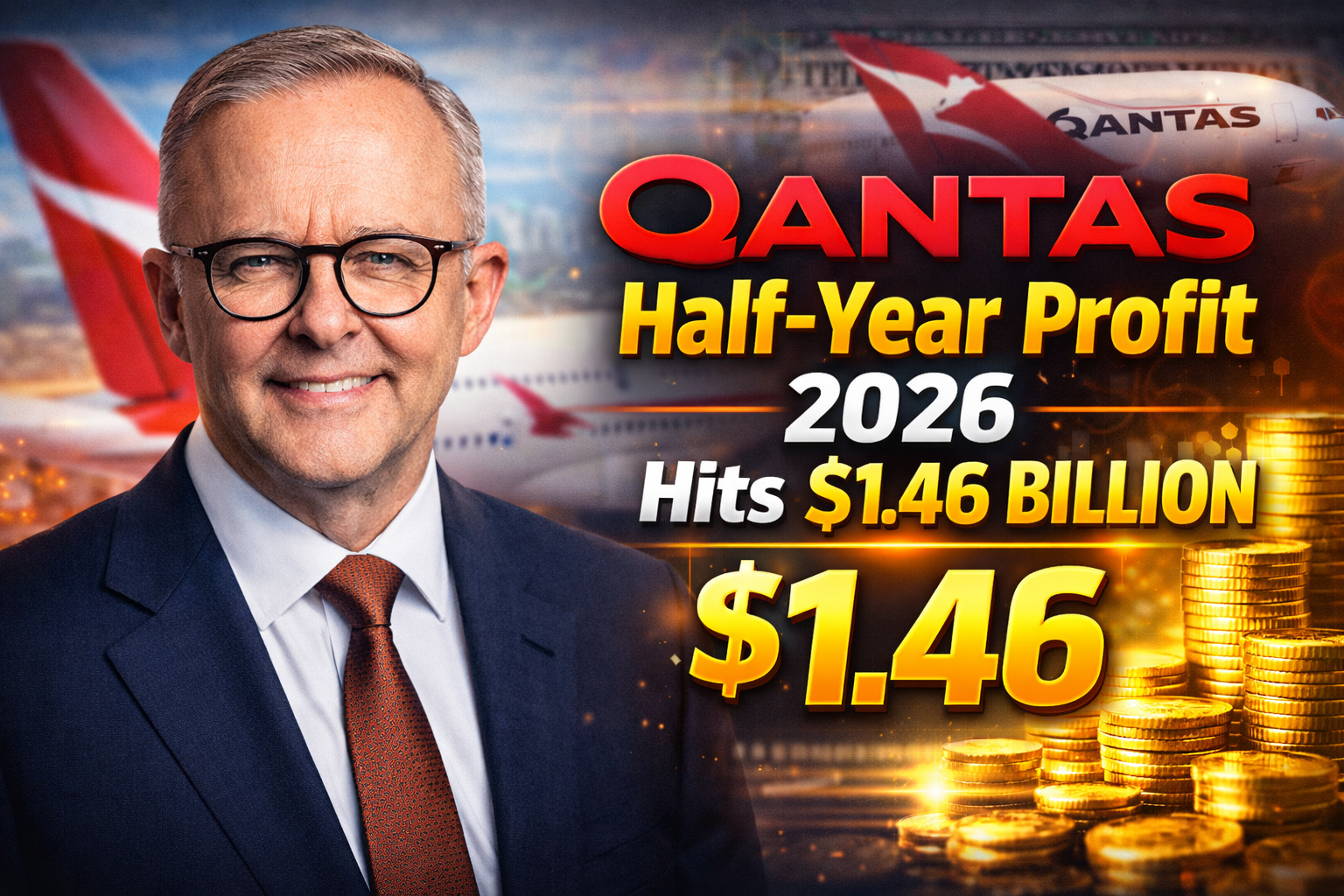 Qantas Half-Year Profit 2026 Hits $1.46 Billion as Major Frequent Flyer Changes Announced