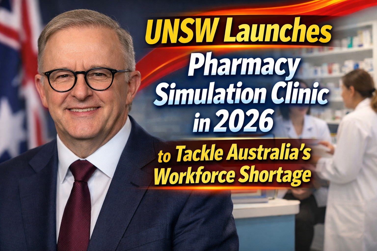 UNSW Launches Pharmacy Simulation Clinic in 2026 to Tackle Australia’s Workforce Shortage