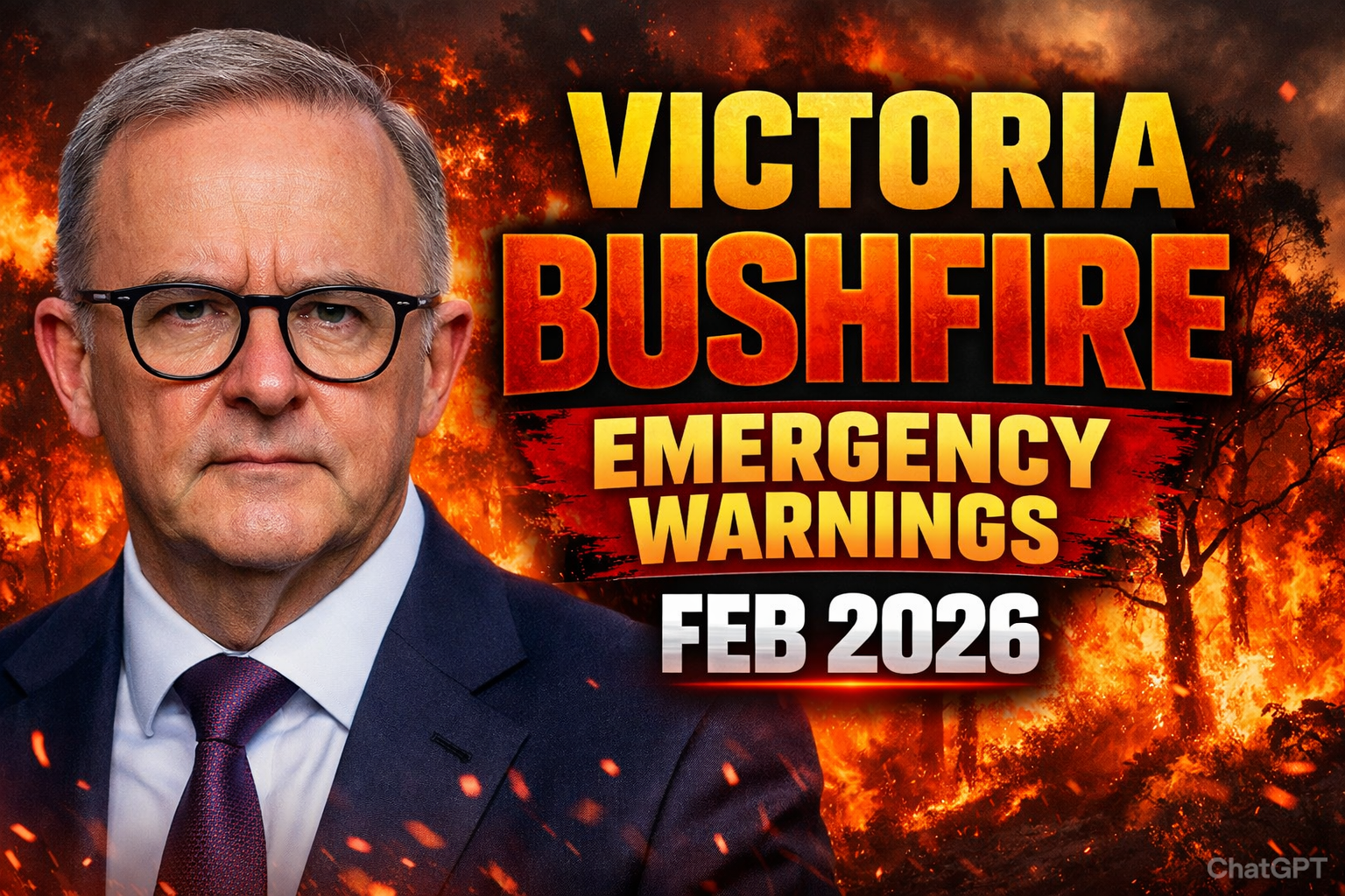 Victoria Bushfire Emergency Warnings Feb 2026 Total Fire Ban Issued Amid Extreme Heat and Winds