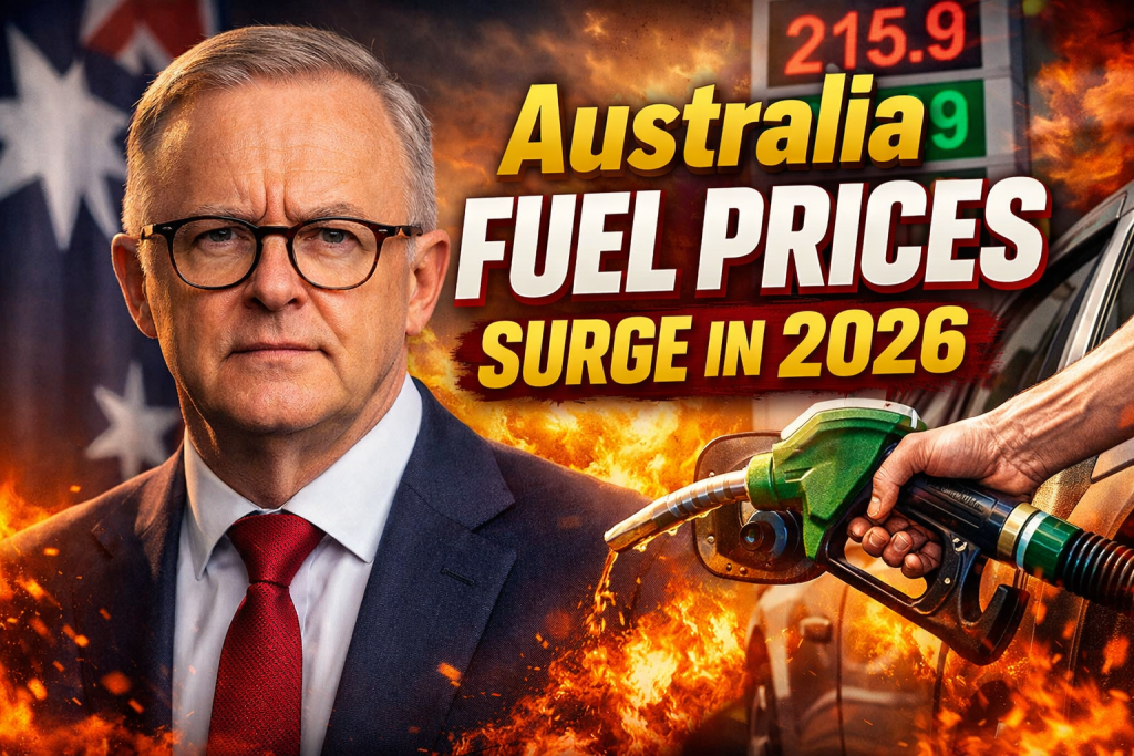 Australia Fuel Prices Surge in 2026 Middle East War Triggers Petrol Supply Concerns