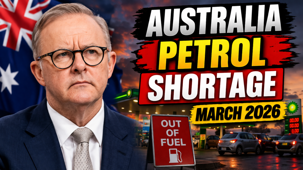 Australia Petrol Shortage March 2026 Fuel Excise Cut Debate Heats Up as New South Wales Service Stations Run Dry