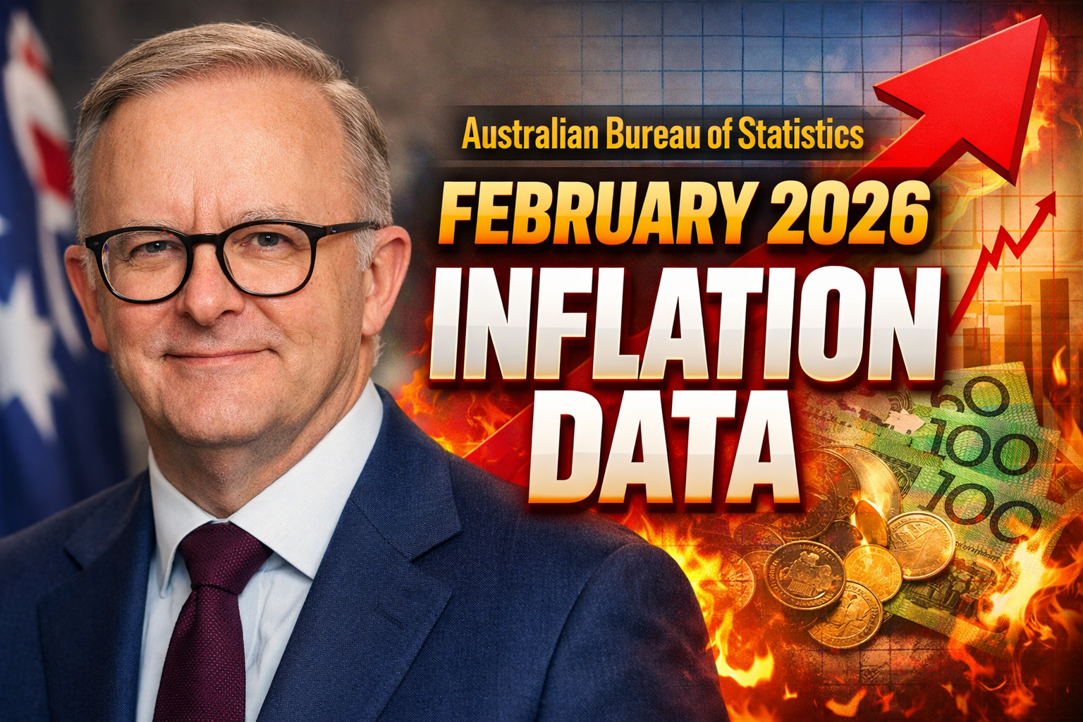 Australian Bureau of Statistics February 2026 Inflation Data Impact on Reserve Bank of Australia Rate Hike Outlook