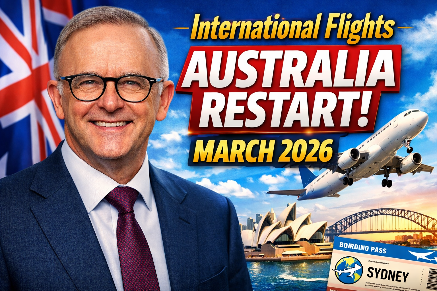 International Flights Australia Restart March 2026 Virgin Australia Codeshare Update & Qatar Airways Schedule