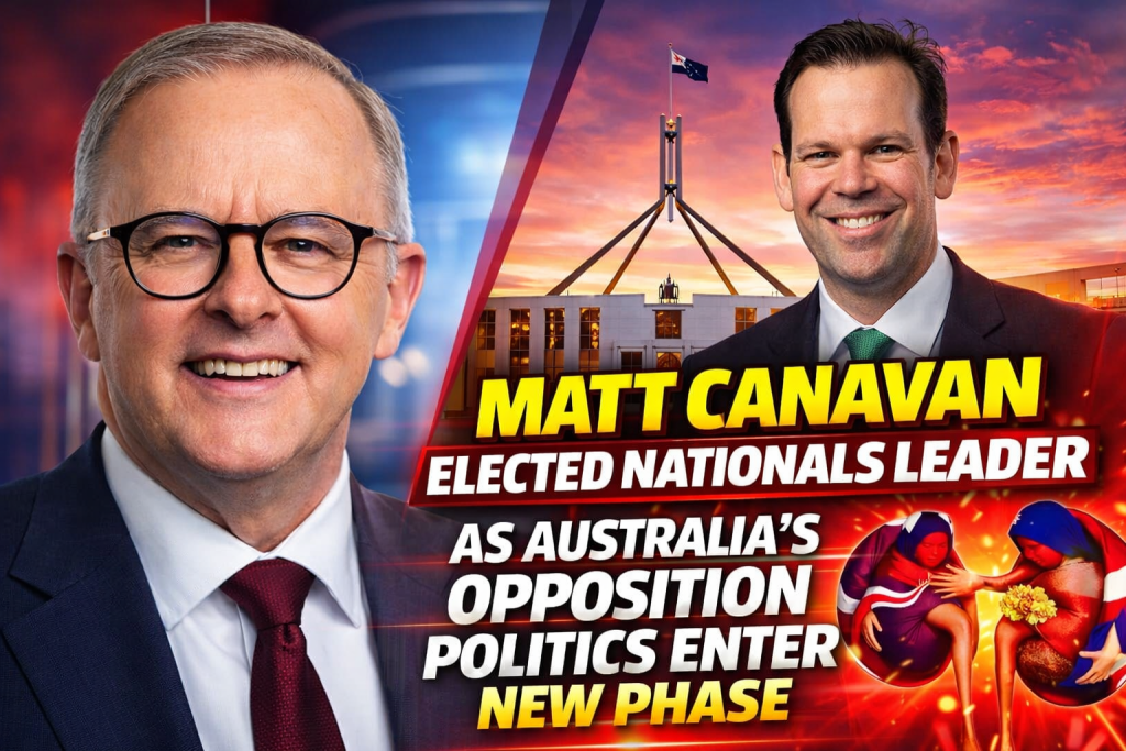 Matt Canavan Elected Nationals Leader as Australia’s Opposition Politics Enter New Phase