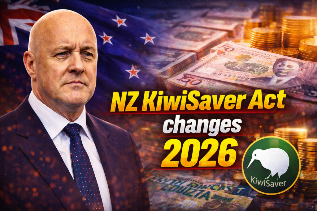 NZ KiwiSaver Act changes 2026 new first home withdrawal rules and farm worker housing investment updates