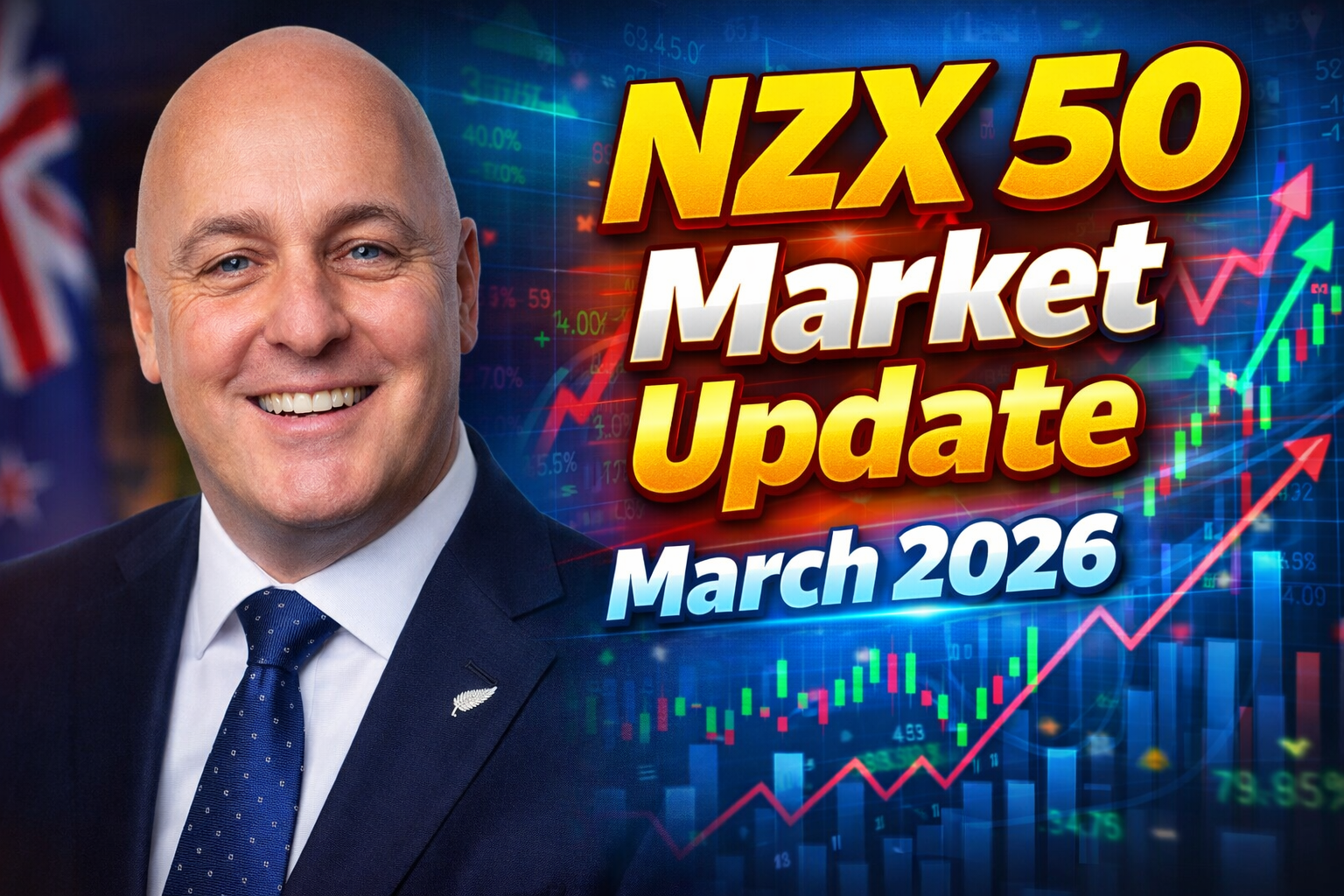 NZX 50 Market Update March 2026 Top Gaining Stocks on the NZX Today