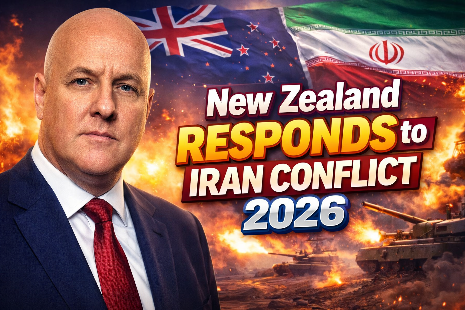 New Zealand's response to Iran conflict