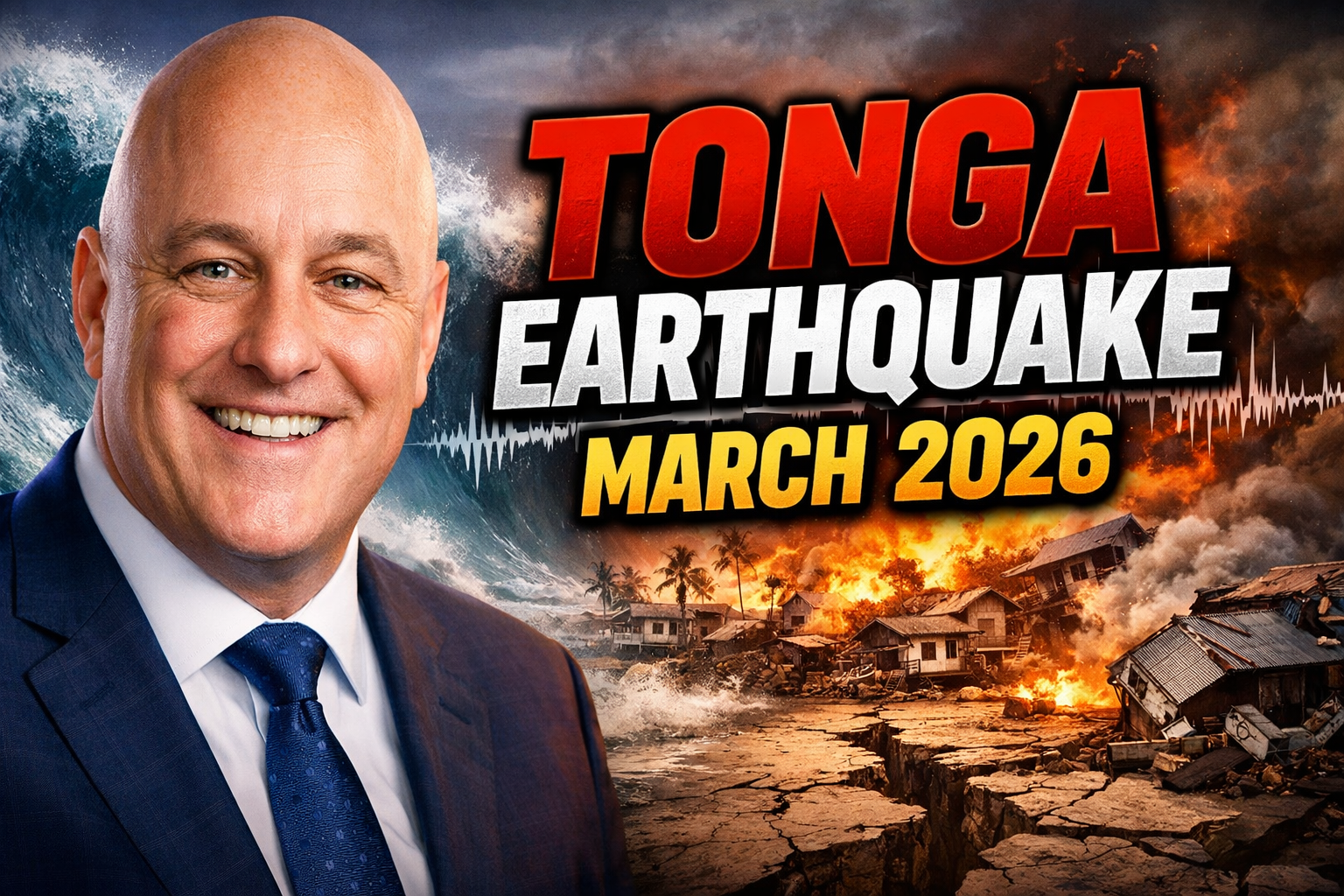 Tonga earthquake disaster awareness March 2026