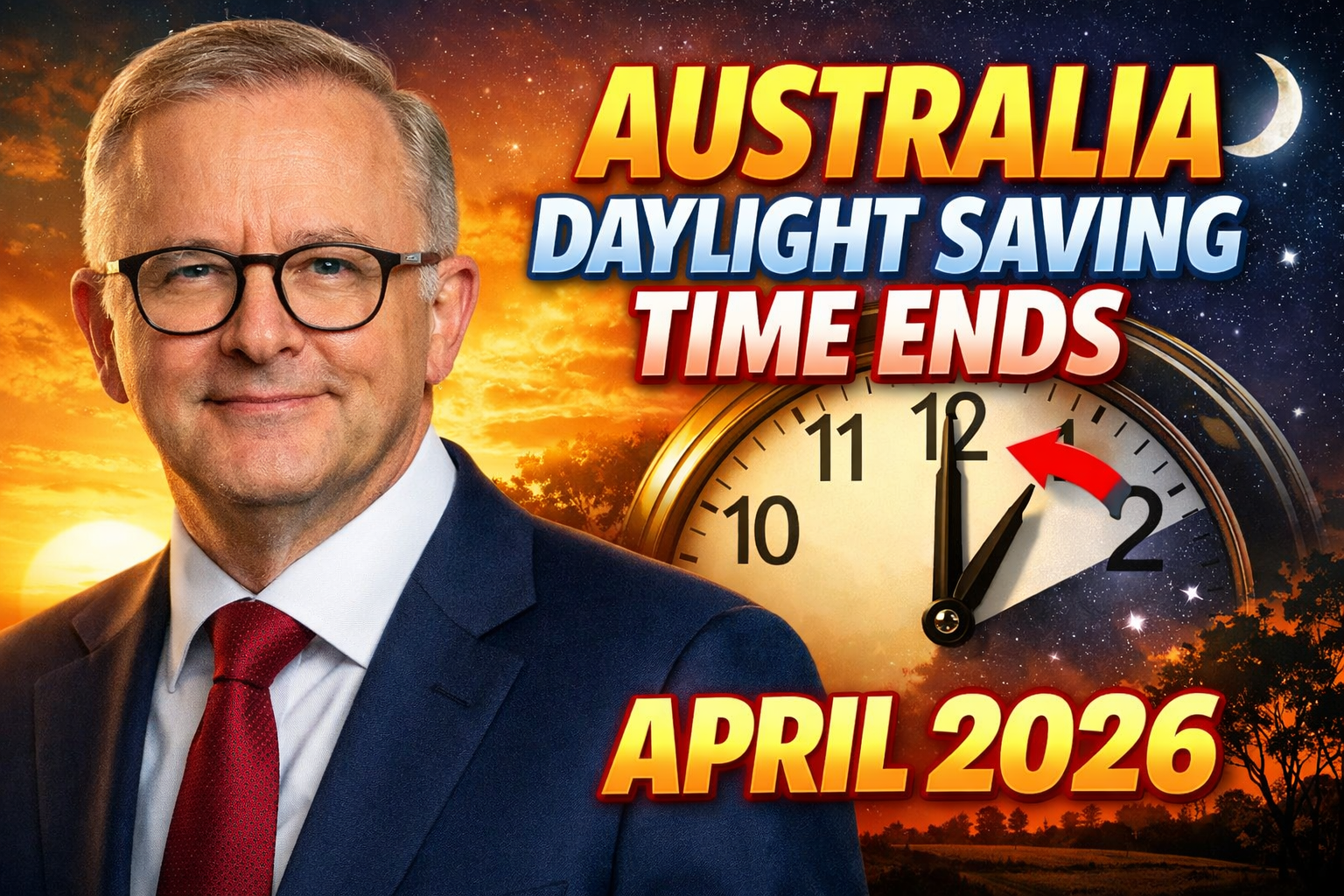 Australia Daylight Saving Time Ends April 2026 Exact Date Clocks Go Back in Sydney and Melbourne