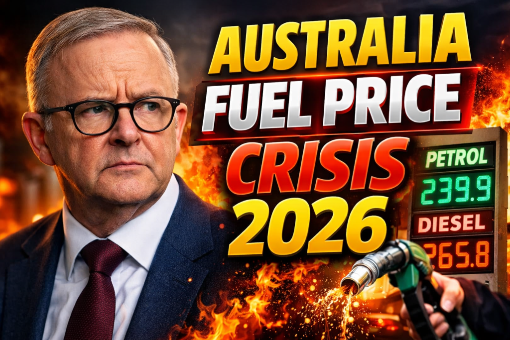 Australia fuel price crisis 2026