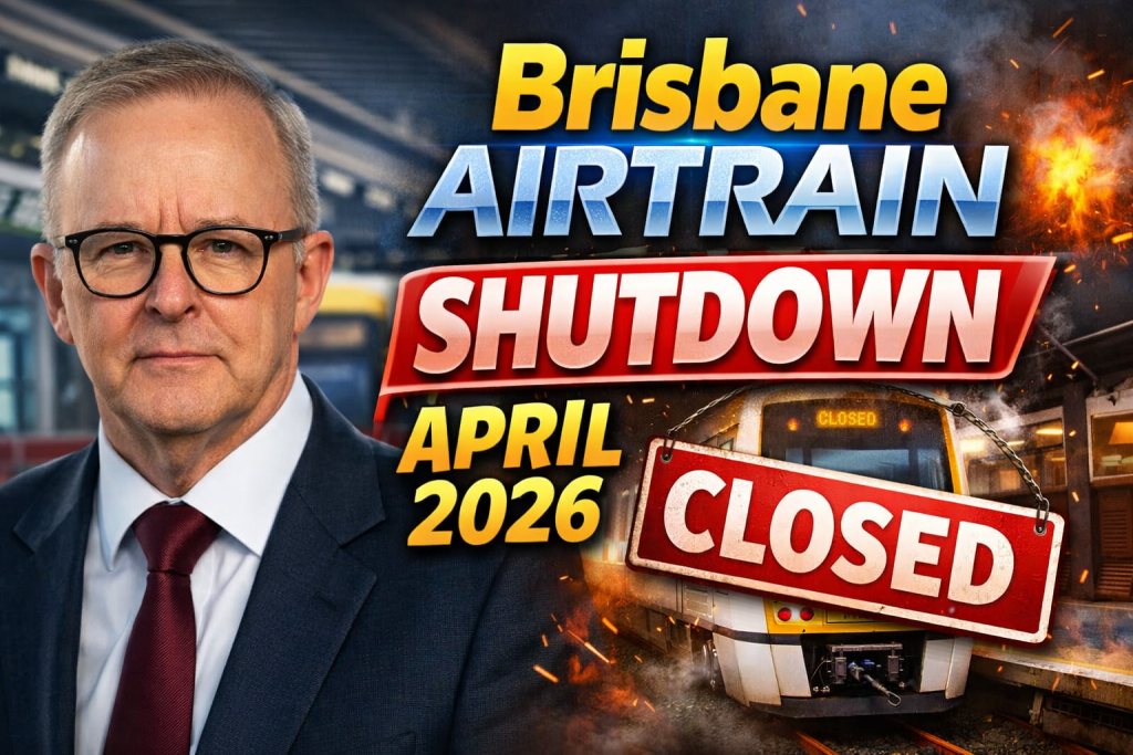 Brisbane Airtrain Shutdown April 2026 23-Day Queensland Rail Closure Triggers Easter Airport Transport Delays