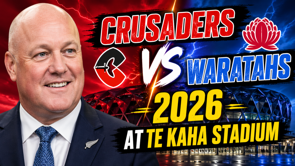 Crusaders vs Waratahs 2026 at Te Kaha Stadium Opening Night Tickets, Date & What to Expect