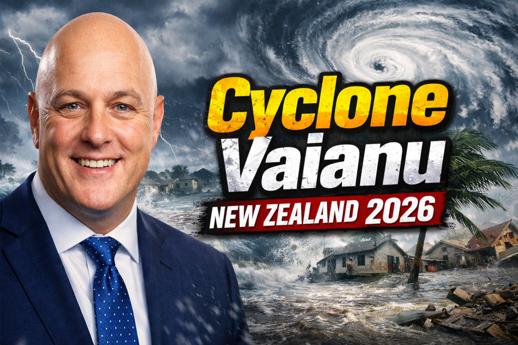 Cyclone Vaianu New Zealand 2026 MetService Issues Orange Rain Warnings Across North Island