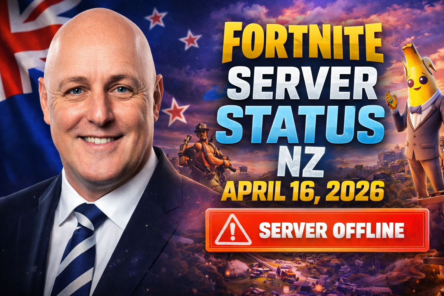 Fortnite Server Status NZ April 16, 2026 Epic Games v40.20 Update Downtime & Maintenance Schedule