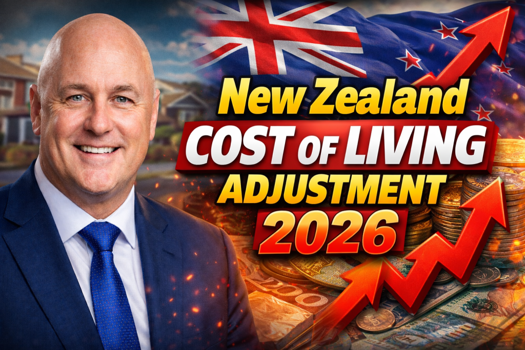 New Zealand Cost of Living Adjustment 2026 Benefit Rate Rise, CPI Impact & Who Gets More Payments