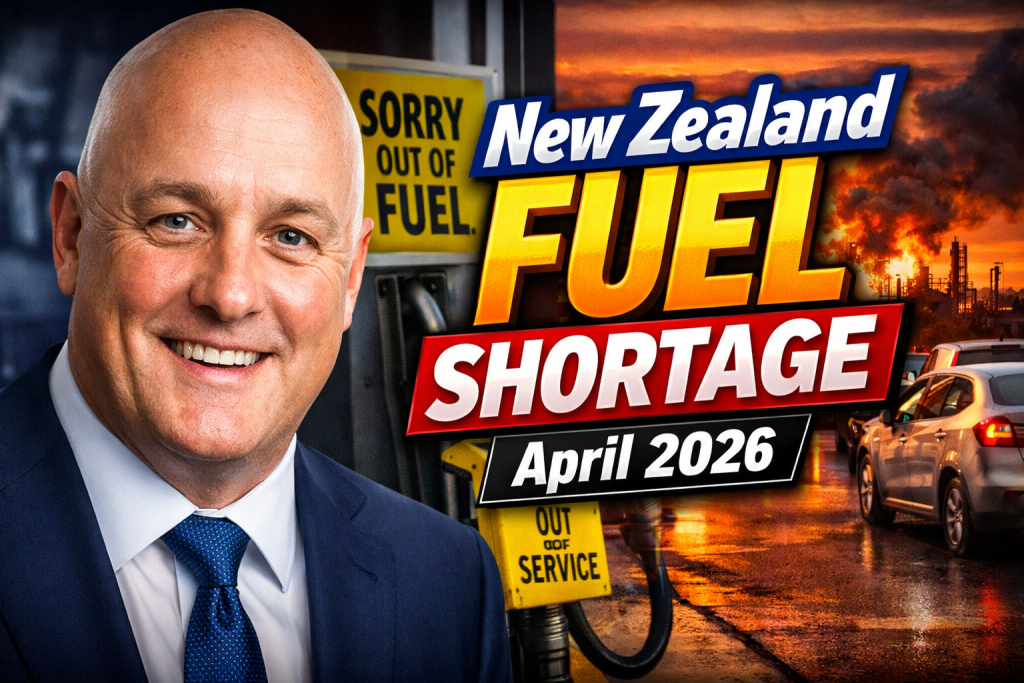 New Zealand Fuel Shortage April 2026 Petrol Price Hike Hits Hard Ahead of Easter Weekend