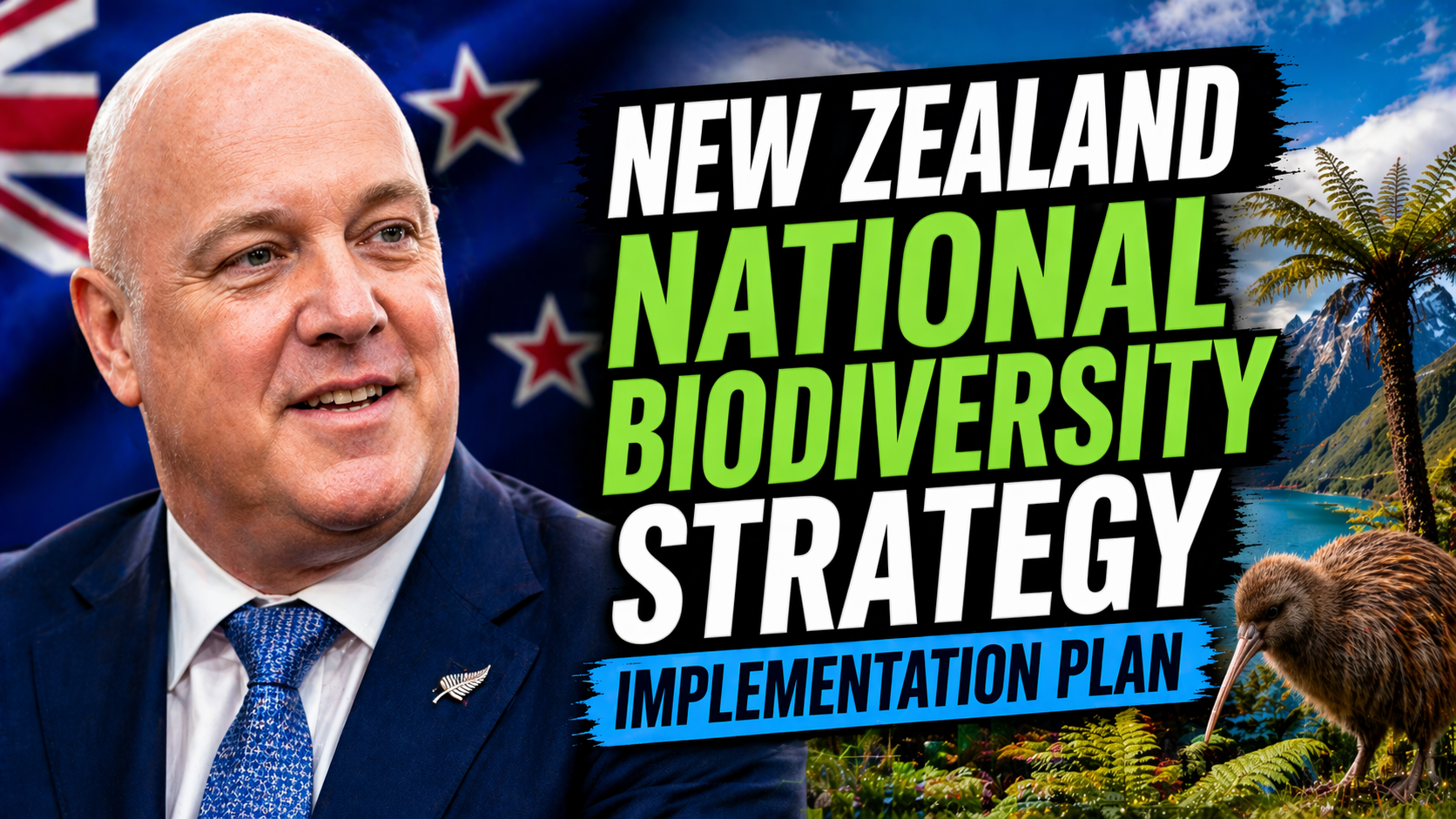 New Zealand National Biodiversity Strategy Implementation Plan Goals, Actions & Conservation Impact