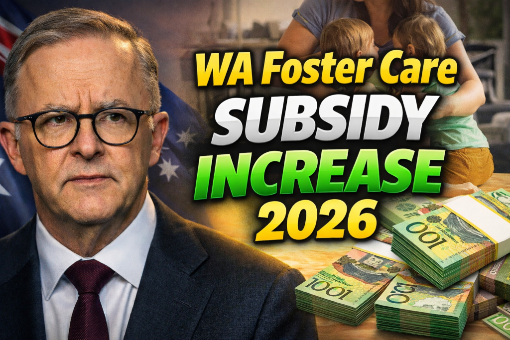 WA Foster Care Subsidy Increase 2026 Roger Cook Government Boosts Child Protection Budget